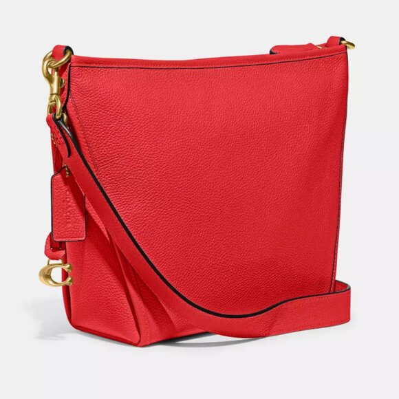 Coach Small Dufflette C8482 in Sport Red - Picture 2 of 16